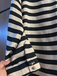 Striped Long Sleeve Tunic Top