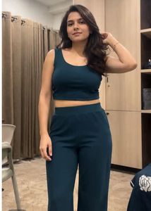 Teal Co-ord Set top n bottom
