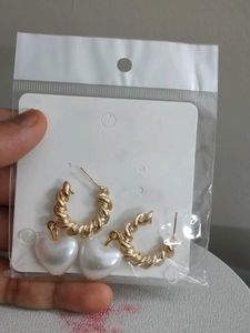 Heart Drop Earrings