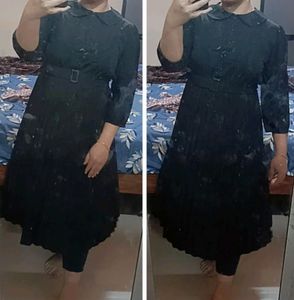 PLEATED DRESS