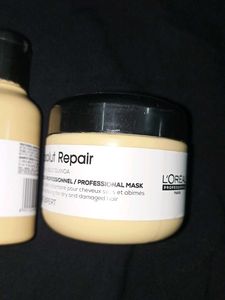 loreal professional absolute repair hair mask and