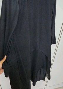 Unique Black Layered Abaya