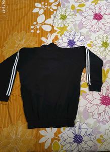 Kids Black Track Jacket