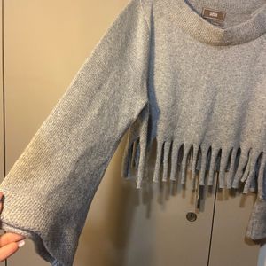 M&amp;S Pure Cashmere Wool Crop Sweater
