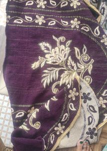 Embroidered Sofa Cover Set