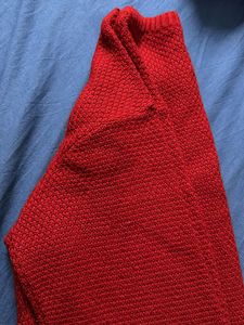 Red sweater