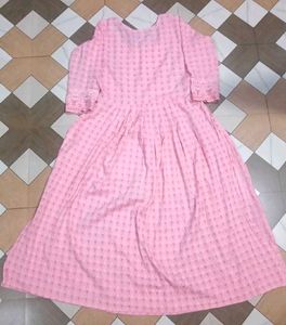 Pink naira suit with dupatta