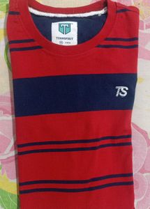 Striped Crew-Neck T-shirt