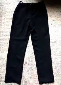 Classic Black Straight Leg Trousers