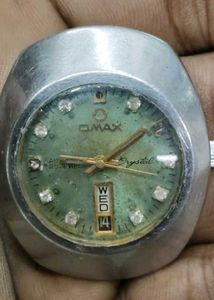 Rare Omax Crystal Automatic watch