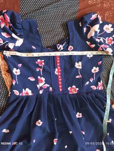 Anarkali kurti dupatta set