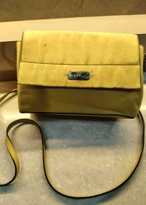 Chic Yellow Crossbody Bag