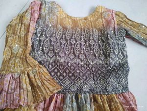 Sale!! Sale!! Embroidered Indian Dress with Dupatt