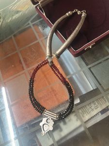Silver lookalike Necklace Set