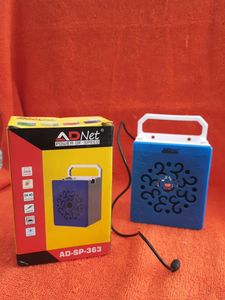 💥 Non Rechargeable Ad Net Wired Speaker Brand New
