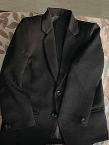 Classic Black Blazer Jacket
