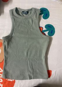 Ribbed Racerback Tank Top