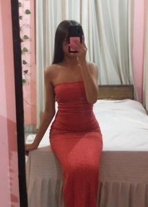 Stunning Strapless Maxi Dress