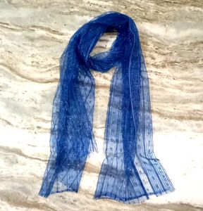 Elegant Blue Stole