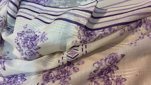 Elegant Purple Floral Kurta Set