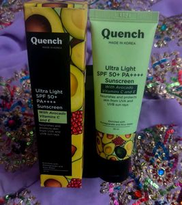 Quench Ultra Light Sunscreen SPF 50+ PA++++