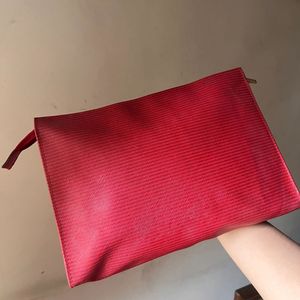 vintage YSL clutch bag