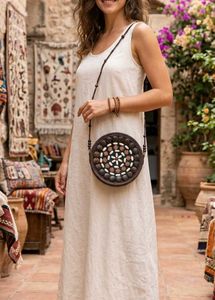 ✨Unique Round Beaded Crossbody Bag