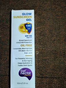 Get Nectar Glow Sunscreen Gel SPF 55