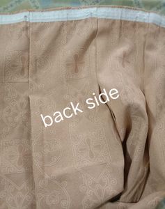 synthetic satin curtain for window