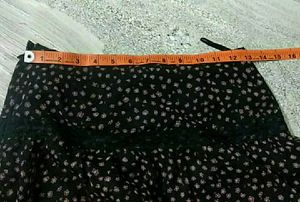 Floral Printed Mini Skirt