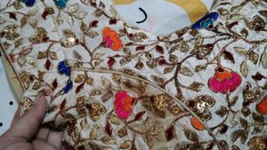 Very beautiful embroidery design blouse ✨🪷