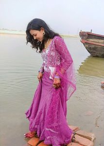 Beautiful Purple Lehenga Choli Set