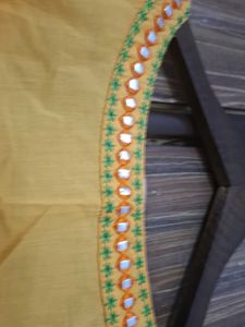 Cotton Mustard Kurti