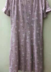 Mini Dress Pink Flower