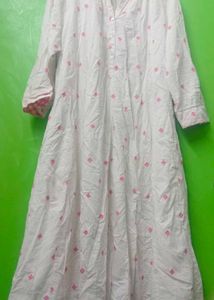 Pink &amp; White Boho Tiered Dress