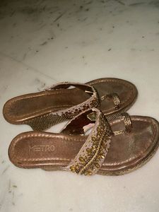 Embellished Flat Sandals