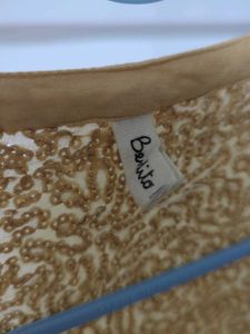 Sparkling Gold Sequin Jacket from Bendito Pie