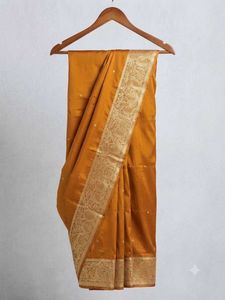 Elegant Mustard Saree