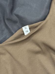 Brown cropped top