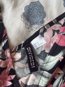 Floral Print Mini Dress