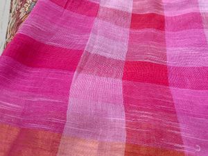 Linen Saree
