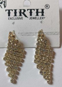 Stunning Rhinestone Choker &amp; Earring Set
