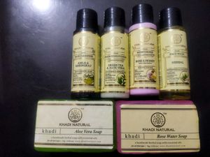 Khadi Natural skincare kit with Pouch