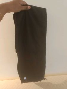 Stylish Black Floral Print Kurta Set