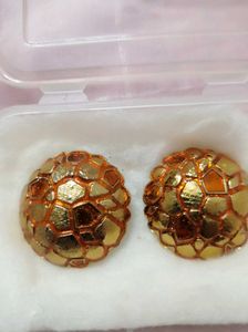 Golden Dome Earrings