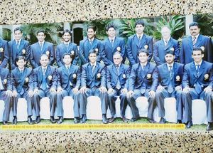 2007 Poster of Indian Cricket team