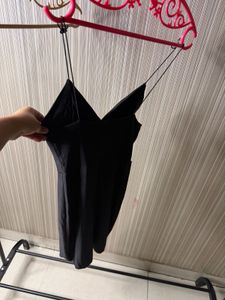 Elegant Black Bodycon Mini Dress