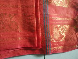 red dupatta/ shawl