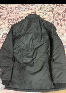Stylish Black Quilted Jacket