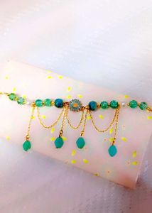 Handmade Daisy Charm Bracelet 💕